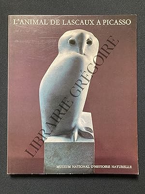 Image du vendeur pour L'ANIMAL DE LASCAUX A PICASSO-CATALOGUE EXPOSITION-15 JUIN 1976-7 JANVIER 1977 mis en vente par Yves Grgoire