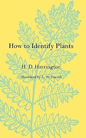 Immagine del venditore per How to Identify Plants venduto da WeBuyBooks