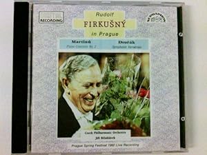 Bild des Verkufers fr Rudolf Firkusny in Prague (Martinu: Piano Concerto No. 2 / Dvorak: Symphonic Variations) (Prague Spring Festival 1990 Live Recording) zum Verkauf von ABC Versand e.K.