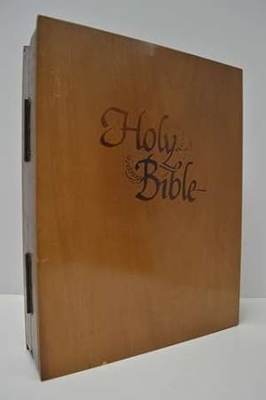 Holy Bible King James Version Regency Bible HC in Wooden Slipcase