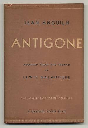 Image du vendeur pour Antigone mis en vente par Between the Covers-Rare Books, Inc. ABAA