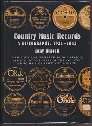 Imagen del vendedor de Country Music Records A Discography 1921-1942 a la venta por Beasley Books, ABAA, ILAB, MWABA