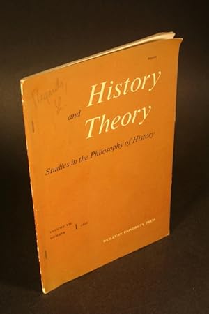 Seller image for Reprint: "Collingwood's Dialectic of History". Reprinted from: History and Theory 7, 1, 1968 for sale by Steven Wolfe Books