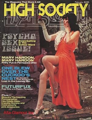 HIGH SOCIETY; The Magazine That Does It All! Vol. 01, No. 10, February 1977