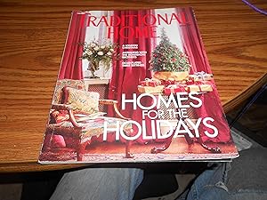 Bild des Verkufers fr traditional home magazine ( homes for the holidays 2001 ) zum Verkauf von ralph brandeal