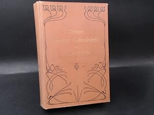 Seller image for Goethes Liebesbriefe an Frau von Stein. 1776 bis 1789. for sale by Antiquariat Kelifer