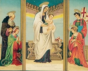 Klapp Ansichtskarte / Postkarte Tabernacolo sul canto al Mercatale, La Madonna col Bambino Gesu