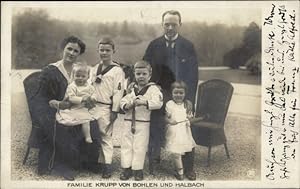 Ansichtskarte / Postkarte Familie Krupp von Bohlen und Halbach, Kinder