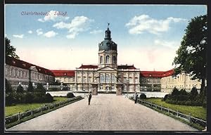 Bild des Verkufers fr Ansichtskarte Berlin-Charlottenburg, Das Schloss zum Verkauf von Bartko-Reher