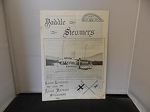 Paddle Steamers - Loch Lomond and Loch Katrine Steamers, Edited and Compiled by Douglas McGowan a...