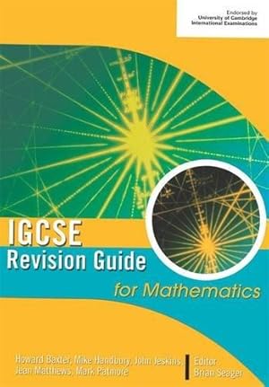 Seller image for IGCSE Revision Guide for Mathematics for sale by WeBuyBooks 2