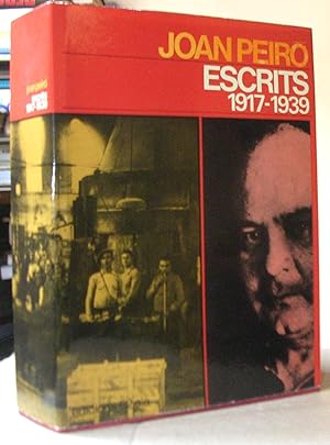 Imagen del vendedor de ESCRITS 1917 - 1939. Tria i introducci de Pere Gabriel. a la venta por LLIBRES del SENDERI