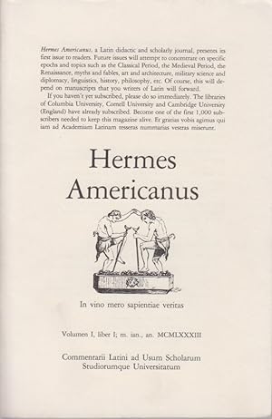 Seller image for Hermes Americanus, Vol. 1, liber 1, m. ian. for sale by Fundus-Online GbR Borkert Schwarz Zerfa