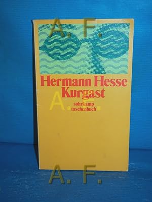 Seller image for Kurgast : Aufzeichnung von einer Badener Kur (Suhrkamp-Taschenbuch 383) for sale by Antiquarische Fundgrube e.U.