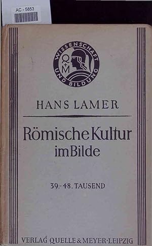 Seller image for Rmische Kultur im Bilde. for sale by Antiquariat Bookfarm