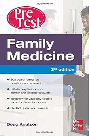 Bild des Verkufers fr Family Medicine PreTest Self-Assessment And Review, Third Edition zum Verkauf von WeBuyBooks