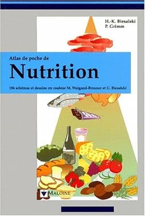 Imagen del vendedor de Atlas de poche de nutrition a la venta por Dmons et Merveilles