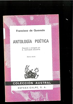 Imagen del vendedor de Antologia Poetica a la venta por Papel y Letras