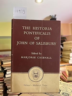 Imagen del vendedor de Historia Pontificalis / Memoirs of the Papal Court. Translated from the Latin with Introduction and Notes by Marjorie Chibnall a la venta por GoldBookShelf