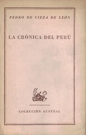 Imagen del vendedor de LA CRÓNICA DEL PERÚ a la venta por Librería Torreón de Rueda