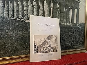 Seller image for Libro FERROVIA FELL MONCENISIO Centenario 1868 1968 Chemin de Fer du Mont-Cenis for sale by Raaro Books