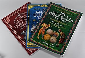 Imagen del vendedor de The Collectible Golf Balls Directory. Folio's 1,2 & 3 a la venta por Fine Golf Books