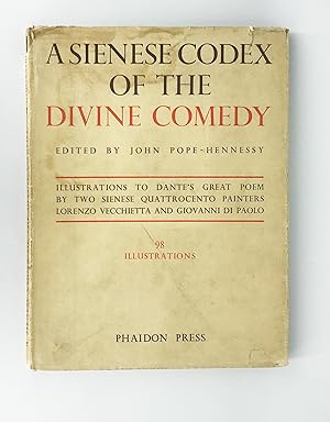 A Sienese Codex of the Divine Comedy of Dante