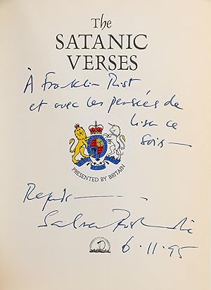 Seller image for The satanic verses for sale by Librairie Le Feu Follet