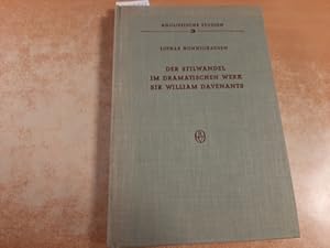 Seller image for Der Stilwandel im dramatischen Werk Sir William Davenants for sale by Gebrauchtbcherlogistik  H.J. Lauterbach