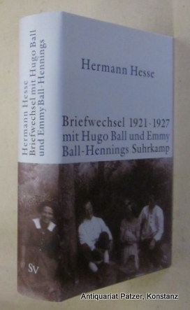 Seller image for Briefwechsel 1921 bis 1927. Herausgegeben und kommentiert von Brbel Reetz. Frankfurt, Suhrkamp, 2003. Mit 27 Tafelabbildungen. 612 S., 2 Bl. Or.-Lwd. mit Schutzumschlag. (ISBN 3518414674). for sale by Jrgen Patzer
