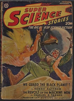 Imagen del vendedor de SUPER SCIENCE Stories: November, Nov. 1942 a la venta por Books from the Crypt