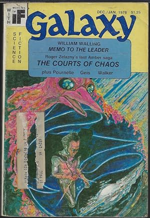 Immagine del venditore per GALAXY Science Fiction: December, Dec. - January, Jan. 1978 ("The Courts of Chaos") venduto da Books from the Crypt