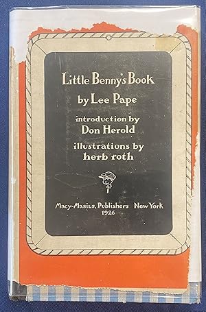 Seller image for Little Benny's Book for sale by Before Your Quiet Eyes