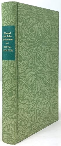 Imagen del vendedor de Blitzlichter. Portraits aus dem 19. Jahrhundert. Ausgewhlt und aus dem Franzsischen bertragen von Anita Albus. a la venta por Antiquariat Heiner Henke