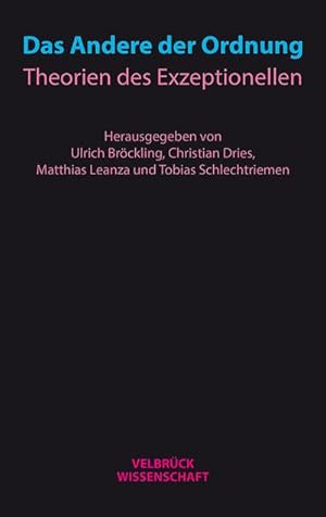 Seller image for Das Andere der Ordnung for sale by BuchWeltWeit Ludwig Meier e.K.