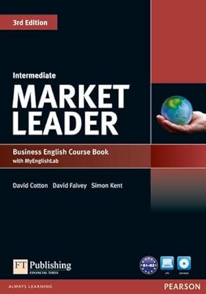 Seller image for Market Leader Intermediate 3rd edition Market Leader 3rd Edition Intermediate Coursebook with DVD-ROM and MyLab Access Code Pack, m. 1 Beilage, m. 1 Online-Zugang; . for sale by BuchWeltWeit Ludwig Meier e.K.