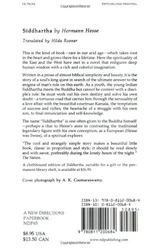 Seller image for Siddhartha for sale by ZBK Books