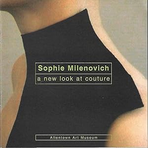 Seller image for Sophie Milenovich. a new look at couture for sale by Firefly Bookstore