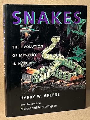 Immagine del venditore per Snakes _ The Evolution of Mystery in Nature venduto da San Francisco Book Company