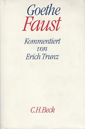 Image du vendeur pour Faust. Der Tragdie erster und zweiter Teil. Urfaust. mis en vente par A Cappella Books, Inc.