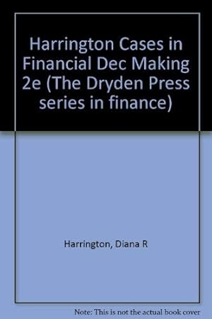 Seller image for Case Studies in Financial Decision Making for sale by ZBK Books