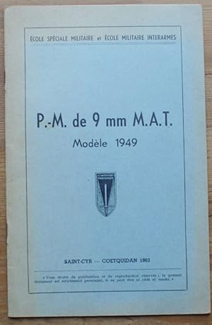 P.-M. de 9 mm M.A.T. modèle 1949
