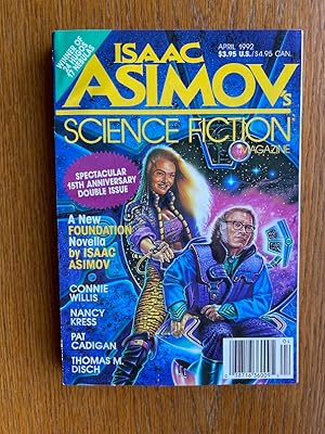 Bild des Verkufers fr Isaac Asimov's Science Fiction April 1992 zum Verkauf von Scene of the Crime, ABAC, IOBA