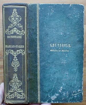 Dictionnaire français-italien / Italien-français contenant la prononciation figurée des mots fran...