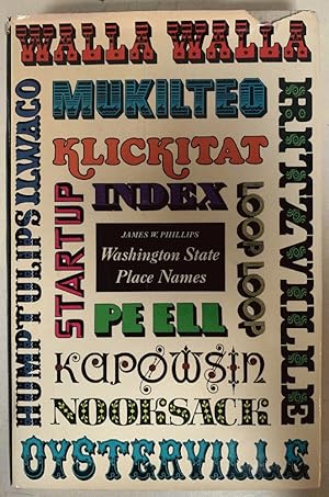 Imagen del vendedor de Washington State Place Names a la venta por Chaparral Books
