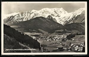 Ansichtskarte Trofaiach, Panorama mit Blick auf Gmeingrube und Reichenstein