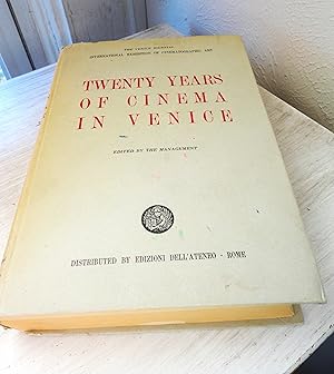 Seller image for Twenty Years of Cinema in Venice 1932-1952: The Venice Biennial International Exhibition of Cinematographic Art for sale by Spenlow & Jorkins