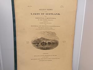 Immagine del venditore per Select Views of the Lakes of Scotland from original paintings by John Fleming engraved by Joseph Swan Part 8 venduto da Provan Books