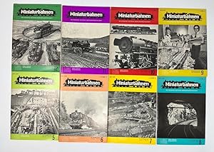 Imagen del vendedor de Miniaturbahnen Die fhrende Deutsche Modellbahnzeitschrift. 26. Jg. 12 Hefte in Schuber 1974 a la venta por Antiquariat REDIVIVUS