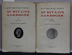 Seller image for Af mit livs aarbger. Utgivet ved Carl Dumreicher. 2 Bnde: 1: 1795-1825. - 2: 1826-1874. for sale by Antiquariat  Braun